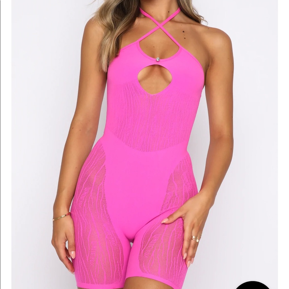 White fox boutique romper